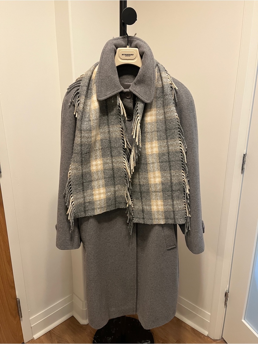 $300 OFF! BACK TO SCHOOL SALE! BURBERRY VINTAGE Ladies Wool & Cashmere Coat.